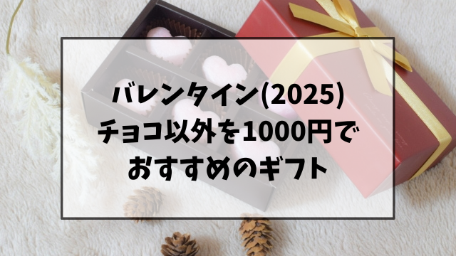 バレンタイン(2025)チョコ以外を1000円で探す方にオススメのプチギフト8選！